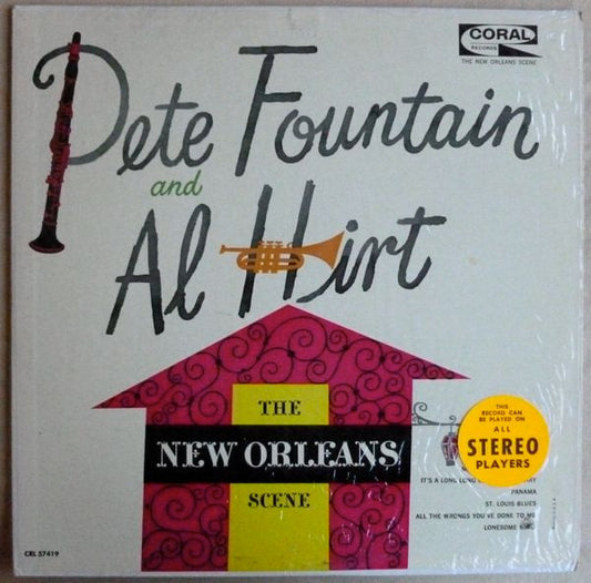 Pete Fountain And Al Hirt : The New Orleans Scene (LP, Album, Mono, RP)