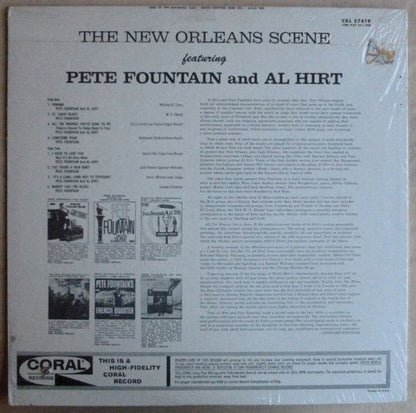 Pete Fountain And Al Hirt : The New Orleans Scene (LP, Album, Mono, RP)