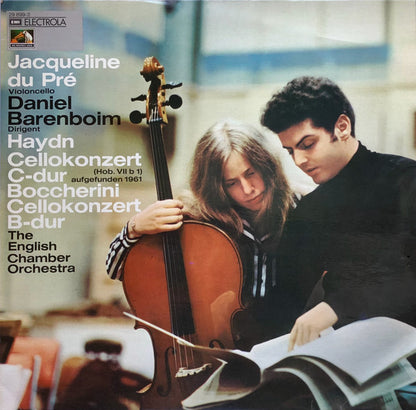 Jacqueline Du Pré - Daniel Barenboim - Joseph Haydn - Luigi Boccherini - English Chamber Orchestra : Haydn Cellokonzert C-Dur / Boccherini Cellokonzert B-Dur (LP, Club, RE)