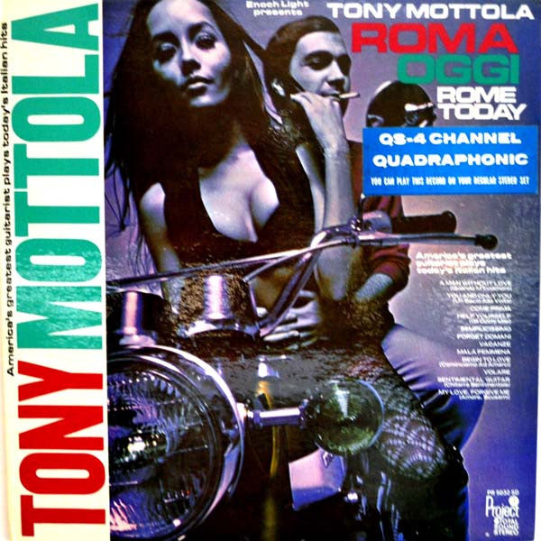 Tony Mottola : Roma Oggi / Rome Today (LP, Album, Quad, Gat)