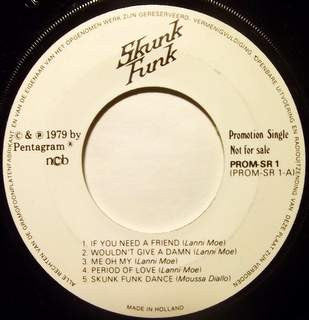 Skunk Funk (3) : If You Need A Friend (7", Promo)