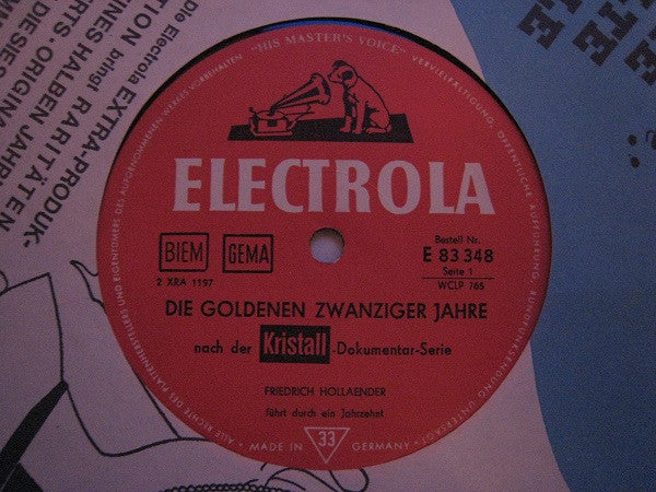 Various : Die Goldenen Zwanziger Jahre - Das Dokument Einer Erregenden Zeit (LP, Comp)