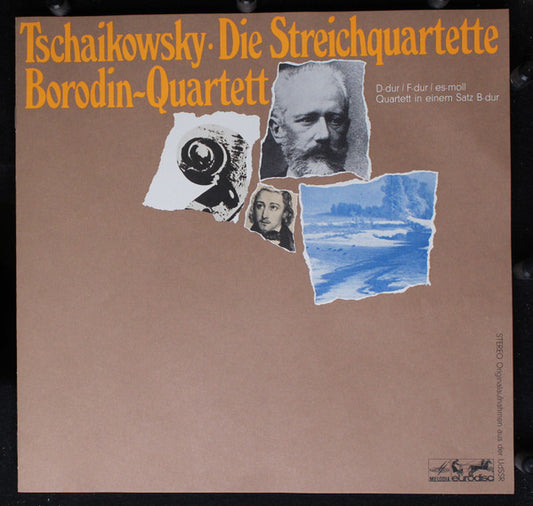 Pyotr Ilyich Tchaikovsky, Borodin String Quartet : Die Streichquartette (3xLP, Album)