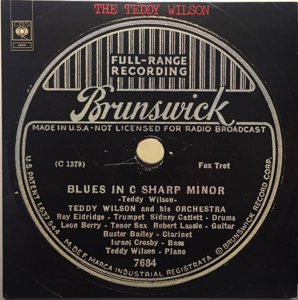 Teddy Wilson : The Teddy Wilson (2xLP, Comp)