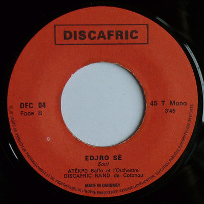 Discafric Band : Ékpa Tcha Mi Din / Édjro-Sê (7", Mono)