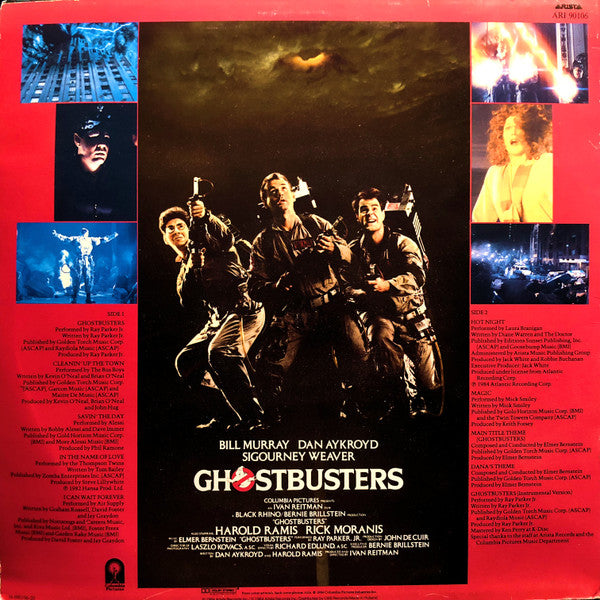 Various : Ghostbusters - Original Soundtrack Album (LP, Album)