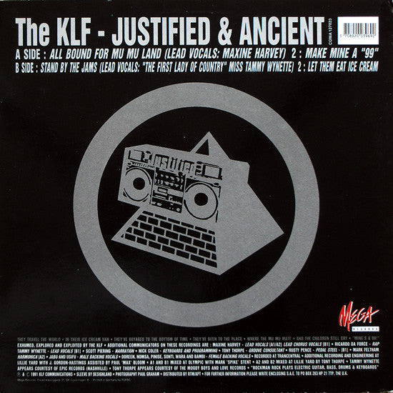 The KLF : Justified & Ancient (12")