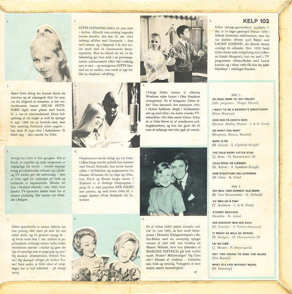 Gitte Hænning : Gitte Hænning (LP, Comp)