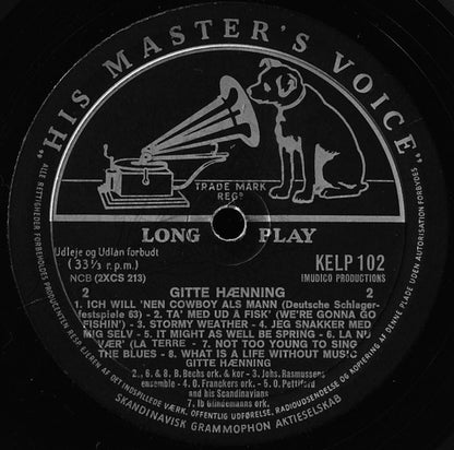 Gitte Hænning : Gitte Hænning (LP, Comp)