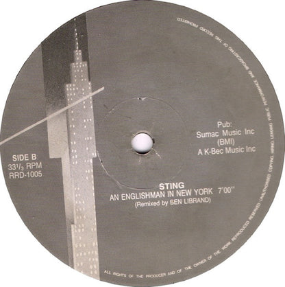 Frankie Goes To Hollywood / Sting : Relax (Mega Story Mix) / Englishman In New York (12", Unofficial)