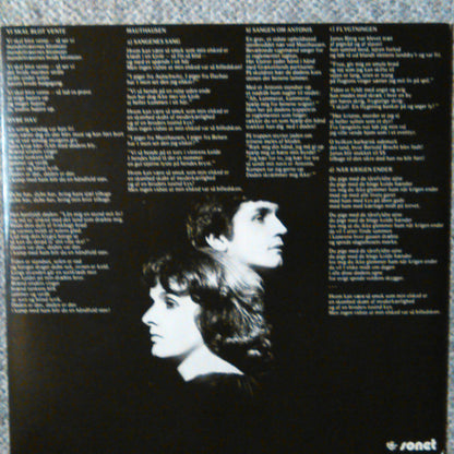 Maria Stenz & Niels Vigild : Vi Er To (LP, Album)