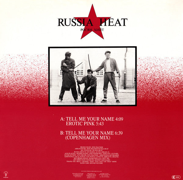 Russia Heat : Tell Me Your Name (12")