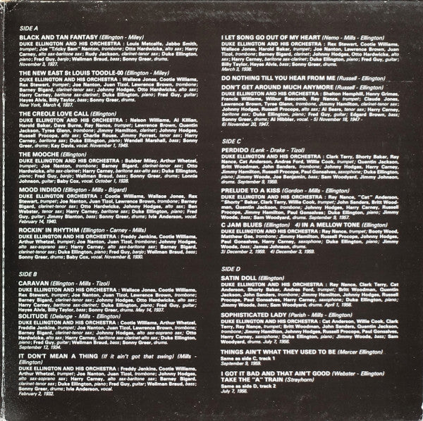 Duke Ellington : Memorial (2xLP, Comp)