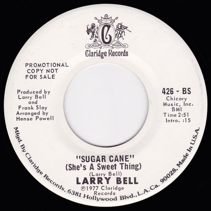 Larry Bell (4) : My Love Is Strong (7", Promo)