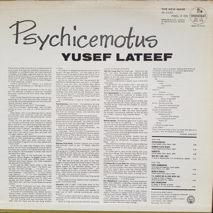 Yusef Lateef : Psychicemotus (LP, Album, RE)