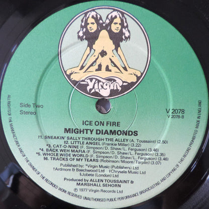 The Mighty Diamonds : Ice On Fire (LP, Album)