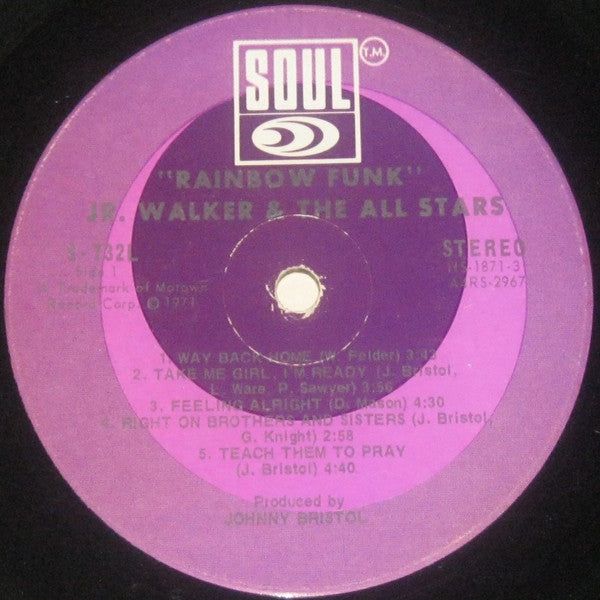 Junior Walker & The All Stars : Rainbow Funk (LP, Album)