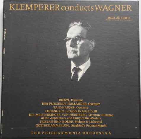 Otto Klemperer, Philharmonia Orchestra : Klemperer Conducts Wagner (Box + 2xLP, RP)