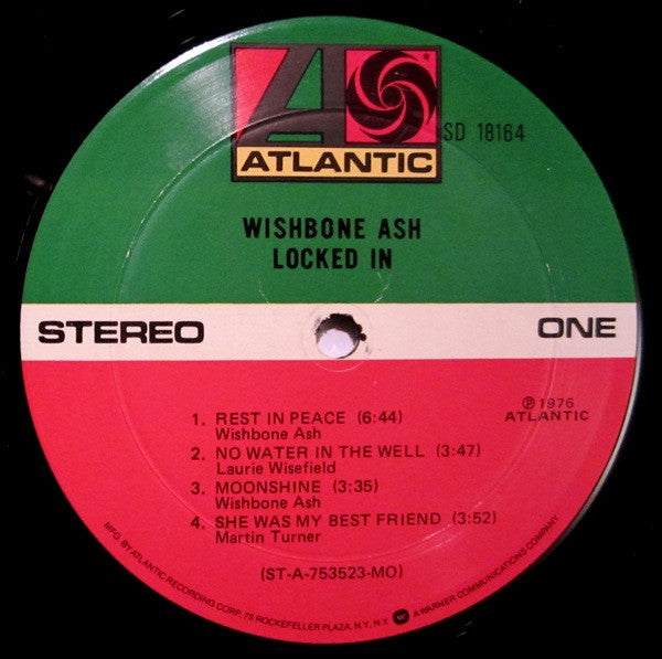 Wishbone Ash : Locked In (LP, Album, Mon)