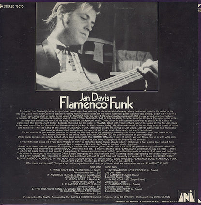 Jan Davis : Flamenco Funk (LP)