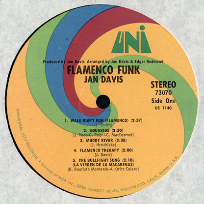 Jan Davis : Flamenco Funk (LP)