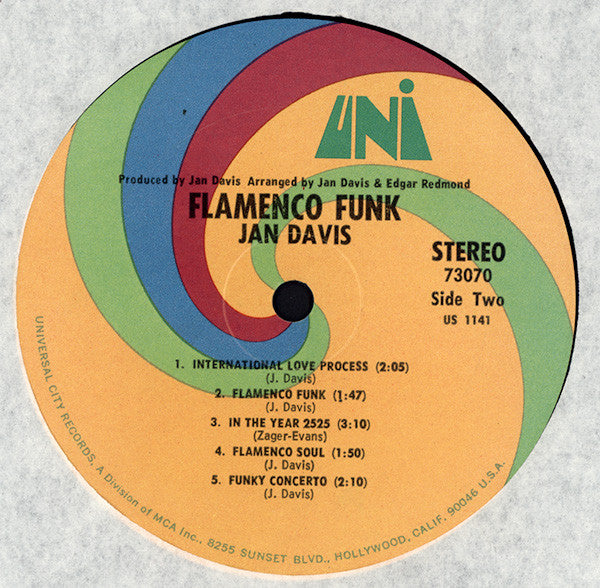 Jan Davis : Flamenco Funk (LP)