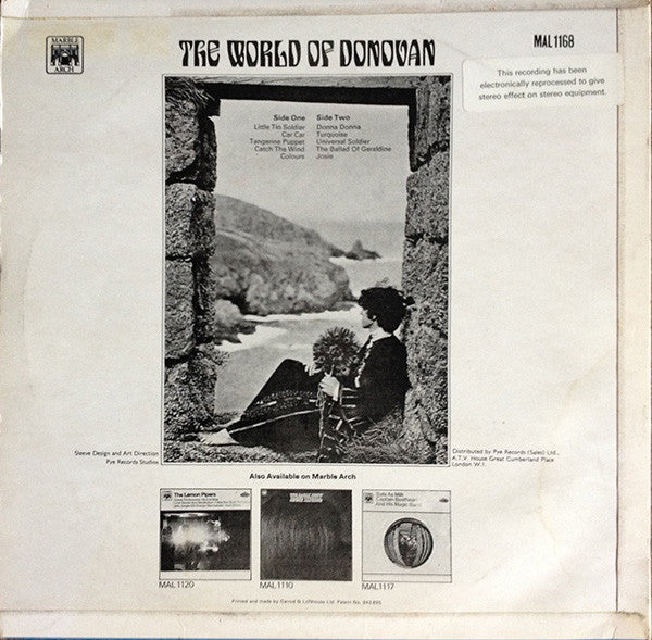 Donovan : The World Of Donovan (LP, Comp)