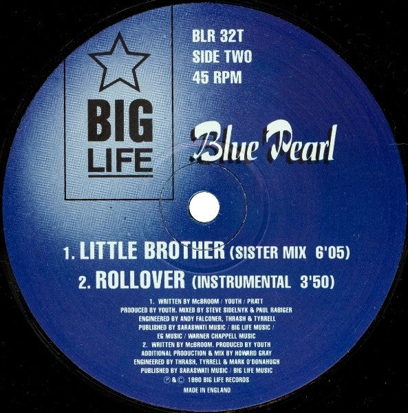 Blue Pearl : Little Brother (12")