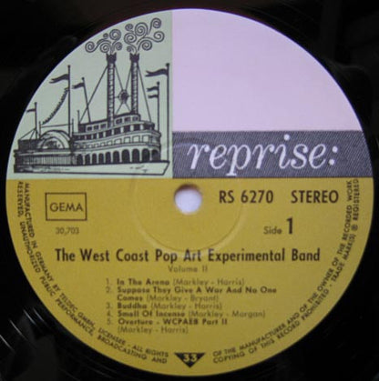 The West Coast Pop Art Experimental Band : Vol. 2 (LP, Album)