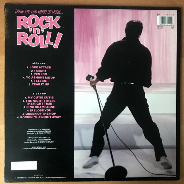 Shakin' Stevens : There Are Two Kinds Of Music... Rock 'N' Roll! (LP, Album)