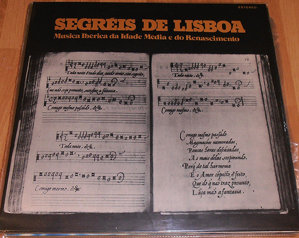 Segréis de Lisboa : Música Ibérica Da Idade Média E Do Renascimento (LP, Album, Gat)