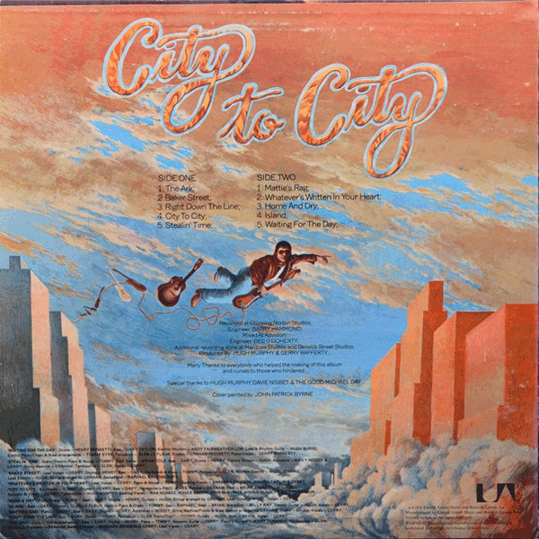 Gerry Rafferty : City To City (LP, Album)