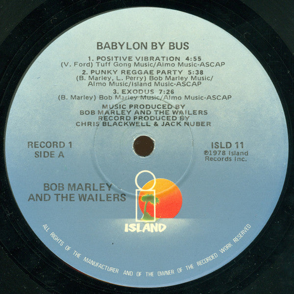 Bob Marley & The Wailers : Babylon By Bus (2xLP, Album)