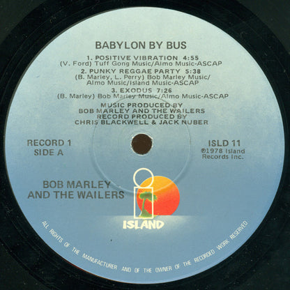 Bob Marley & The Wailers : Babylon By Bus (2xLP, Album)