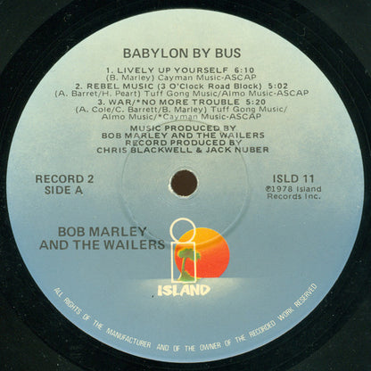 Bob Marley & The Wailers : Babylon By Bus (2xLP, Album)
