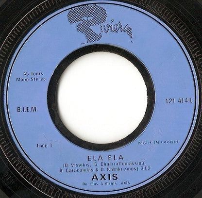 Axis (14) : Ela Ela (7", Single, J P)