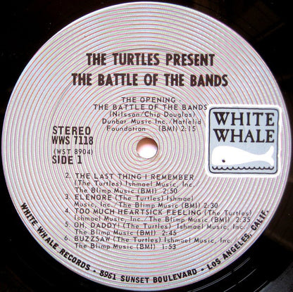 The Turtles : Present The Battle Of The Bands (LP, Album, RP, Ter)