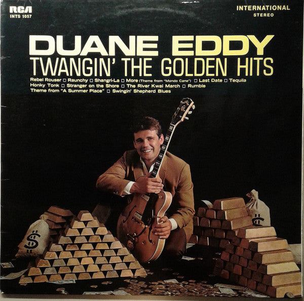 Duane Eddy : Twangin' The Golden Hits (LP, RE)