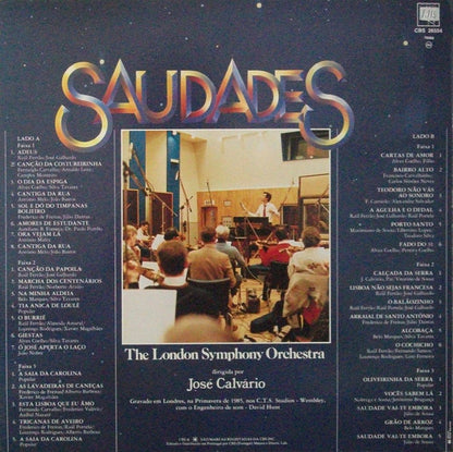 London Symphony Orchestra Dirigida Por José Calvário : Saudades (LP, Album)