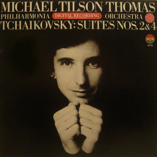 Pyotr Ilyich Tchaikovsky • Michael Tilson Thomas • Philharmonia Orchestra : Suites Nos.2 & 4  (LP, Album, Aud)