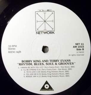 Bobby King & Terry Evans : Rhythm, Blues, Soul & Grooves (LP, Album)