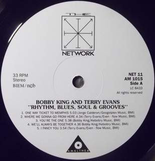 Bobby King & Terry Evans : Rhythm, Blues, Soul & Grooves (LP, Album)