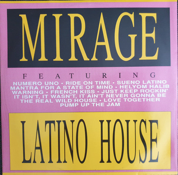 Mirage (12) : Latino House (12")