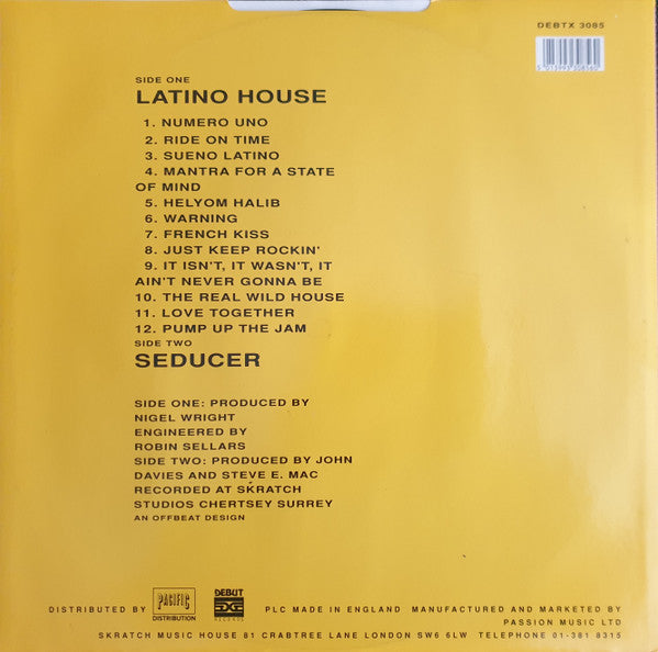 Mirage (12) : Latino House (12")