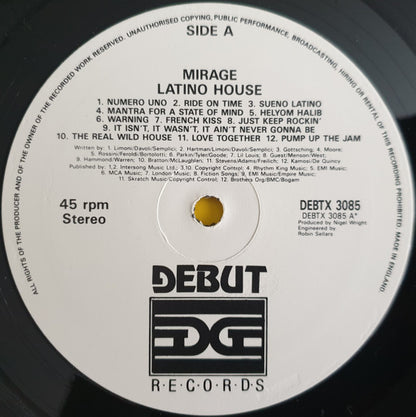 Mirage (12) : Latino House (12")