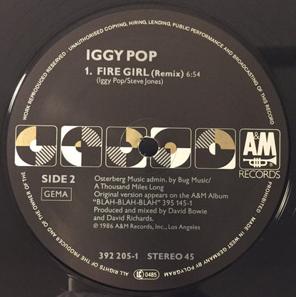 Iggy Pop : Isolation (12")