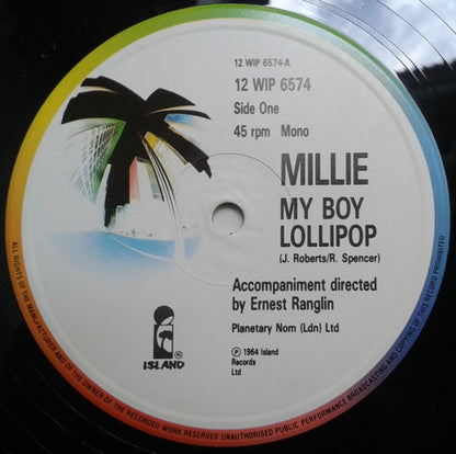 Millie Small : My Boy Lollipop (12", Single, Mono, RE)