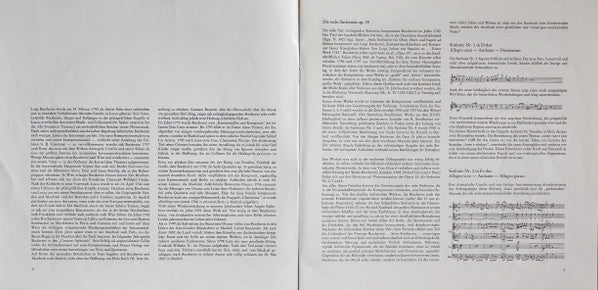 Luigi Boccherini, Orchestra Del Teatro Comunale Di Bologna, Angelo Ephrikian : Symphonien Op. 35 Nr. 1 - 6 (3xLP, RE + Box)