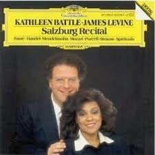 Kathleen Battle, James Levine (2) : Salzburg Recital (LP)