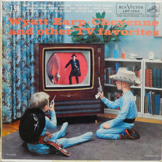 Various : Wyatt Earp, Cheyenne and other TV Favorites (LP, Album, Mono)